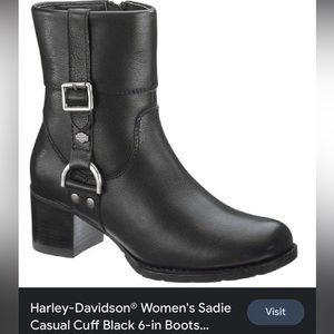 HD Sadie Casual Cuff Boots-Size 7.5